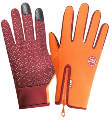 Guantes Invierno Hombre Guantes Termicos Ordenador L Gimnaslo Gaming Negro Térmicos Bicicleta Running Mujer Correr Extremo Ciclismo Polar Deportivos Táctiles Impermeables De Futbol para El Frío Niño