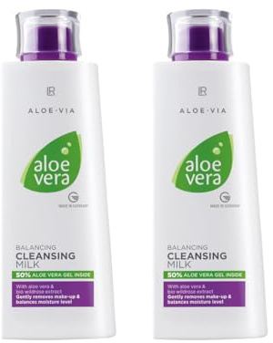 LR Aloe VIA Aloe Vera Ausgleichende Reinigungsmilch Cleansing Milk 2x 200ml