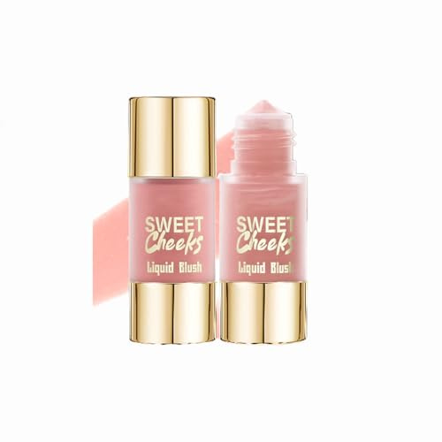 Liquid Blush Für Wangen - Samt-Textur, Matt Multi-Farbe, Langlebig Und Leicht Zu Mischen, Feuchtigkeitsspendende Aufhellende Naturkosmetik (#1, 3.5g)
