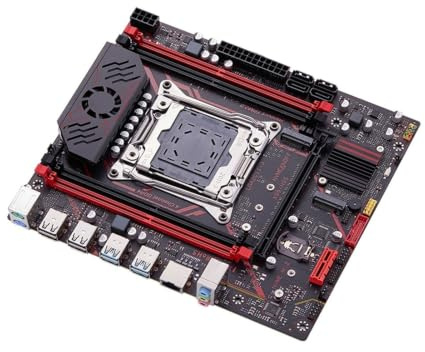 X99 H9S Motherboard Set Kit mit LGA2011-3 Xeon E5 2630 V4 CPU DDR4 16 GB REG ECC Speicher NVME M.2 TPM .0 Schnittstelle