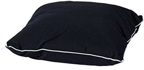 Madison Coussin Panama 60x40 cm Noir Galette de Siège Oreiller PIL4B223