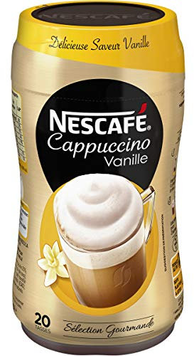 Nescafé Cappuccino Vanille, Café soluble, Boîte 310g - Lot de 5 Boîtes