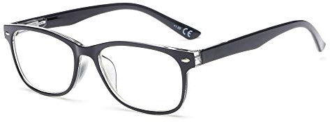 Suertree Anti-blaue Lesebrillen Sehhilfe Augenoptik Feder Scharnier Brille Lesehilfe für Damen Herren von 1.0x BM161