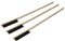 Jadeshay Pet Cleaning Brush,3PCS Bird Cage Cleaning Brush Tool Clean Brush Wooden Durable Long Handle Bird Cage Cleaning Brush for Pet Bird Parrots Small Animal Necessary Supplies