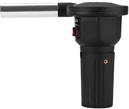 Leku Ventilatore Ventilatore, Avviatore Rapido Fuoco Portatile Batteria Manuale Ventilatore per Barbecue per Campeggio all'aperto Picnic Cottura Barbecue Griglia a Carbone 16,5 x 8 x 13,8 cm