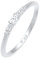 Elli Bague Femmes Marquise Élégante Fiançailles avec Cristaux de Zirconium en Argent Sterling 925
