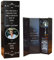 Personalised Whiskey Bottle Gift Set Engraved Photo in Box with Whisky Glass Tumbler Black Vintage Modern Magnetic Inside 1 x 70 CL