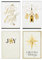 Hallmark Image Arts Religiöse Weihnachtskarten Sortiment Frieden auf Erde (4 Motive, 24 Karten mit Umschlägen)