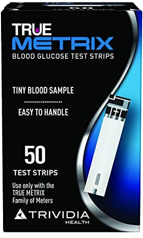 TRUE METRIX Test Strip, 50 Count