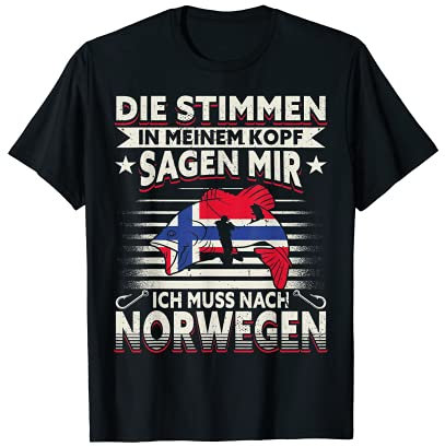 Angeln Norwegen T-Shirt