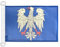 AZ FLAG Bandiera Navale Friuli-Venezia Giulia 45x30cm - Bandiera Maritima Friulana - Regione Italia 30 x 45 cm speciale Nautismo, Padiglione Nautico