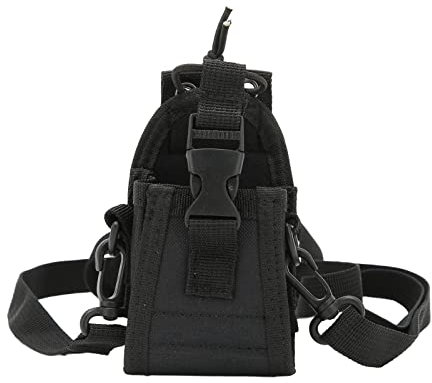 Zunate Tactical Radio Holder, Radio Case, Radio Holster Military Heavy Duty Radios Pouch Bag with Shoulder Strap for Two Ways Walkie Talkies for Kenwood for Motorola for HYT(MSC-20A)