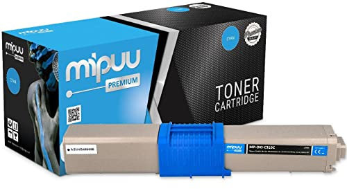 Mipuu Toner kompatibel für Oki C310 44469706 Cyan Blau für Oki C300 C310 C330 C 331 C510 C511 C530 C531 MC351 MC352 MC361 MC362 MC561 MC562 DN DNW