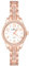 MICGIGI Femmes Montre à Quartz Rose Or analogique Chiffres Romains Cadran Montre avec Bracelet en Alliage d'acier Inoxydable