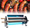 KRUZZO Solarofen, tragbarer BBQ-Grill, Solarkocher mit 2 Vakuumröhren, 2,6 l, fotoelektrischer Mehrzweckgrill, für Outdoor-Camps, Reisen, Familienfeiern, Rucksackreisen, Wandern Light