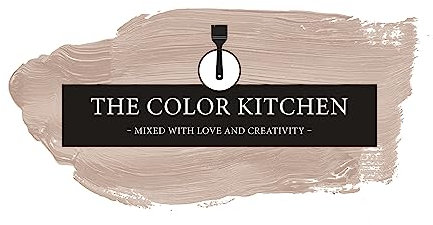 THE COLOR KITCHEN helle Wandfarbe - Malerfarbe für Wohnzimmer und Schlafzimmer - matte Innenfarbe in Beige - 5l Deckfarbe in TCK6017