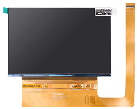 für Anycubic Photon Mono 4K Bildschirm Ersatz, 6.23'' Monochrom LCD Bildschirm mit 3840 x 2400 Auflösung 4K 3D Drucker