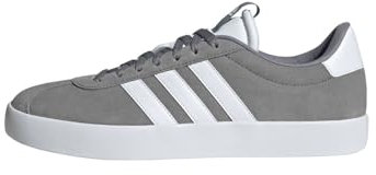 adidas VL Court 3.0 Shoes, Sneaker Uomo, Grey Three Cloud White Cloud White, 46 EU