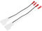 A ABSOPRO Auto Voiture Haut-Parleur Adaptateur pour Toyota Durable | Haut-Parleur Harnais 2 pcs