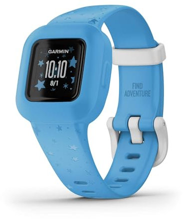 Garmin Unisex Jugend vivofit jr3 Aktivitätstracker, Blau, Einheit