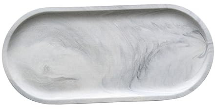 PRETYZOOM 1pièce Plateau De Service Céramique Éléguant à Motif Pour Snacks Et Desserts Pour Réceptions Dîners Et Rangement De Bijoux