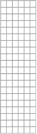 qpool24 Drahtgitter-Seitenwand 1000 x 300 mm (H x T), glanzverzinkt