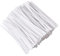 200 Pieces of White Kraft Paper Ties, Solid Color Ties, Bread Ties, Candy Ties, Cake Ties, Bag Ties, Sandwich Bag Ties, Freezer Bag Ties, Food Bag Ties (0.4 * 12cm)