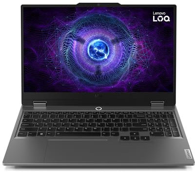 Lenovo LOQ | 15 inch Full HD Gaming Laptop | Intel Core i5-12450HX | 24GB RAM | 1TB SSD | NVIDIA GeForce RTX 4060 | Windows 11 Home | Luna Grey