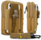 Cadorabo Taktische Handytasche in Uni BRAUN -Molle-EDC-Tasche kompatibel mit Apple iPhone 11 mit Schultergurt -Handyhalter, Militär Gürteltasche, Hüfttasche