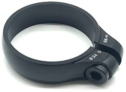 WANGBINGXING Bike Seat Clamp Road Bicycle Seat Post Clamp Super Light Titanium Alloy Saddle MTB Bike For 27.2/31.8/31.6/34.9mm Seatpost Clamps Seat Post Clamp(Black 31.8mm)