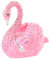 Amagogo Swan Trinket Box Swan Trinket Jewelry Box Multipurpose Dustproof Treasure Box Jewelry Organizer for Necklace Decor Desktop, Pink