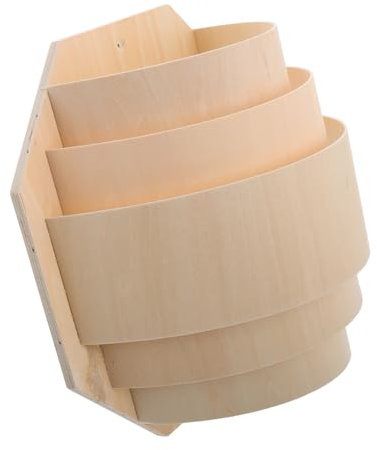 Warmhm Hitzebeständiger Holz-lampenschirm Für Sauna Leichter Schützender Lampenschutz Elegantes Design Einfache Montage Modernes Saunazubehör Für Zuhause Hitzebeständig Und Langlebig