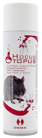 Orma Repellente per Topi Professionale - Effetto IMMEDIATO - Disabituante E Dissuasore per Ratti Professionale - Spray x 500ML