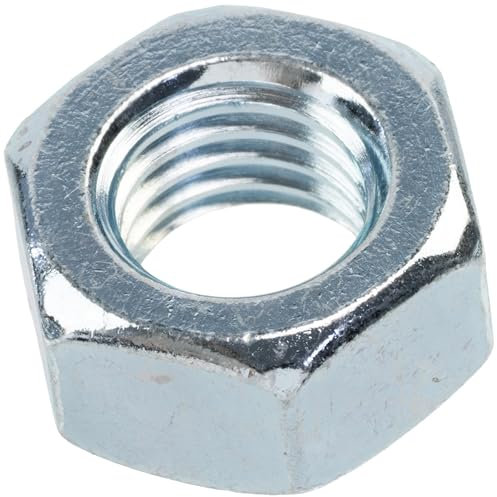 AERZETIX - Set di 60 dadi esagonali M12 con filettatura metrica - acciaio zincato - colore argento - assemblaggi meccanici ed elettronici - progetti fai da te