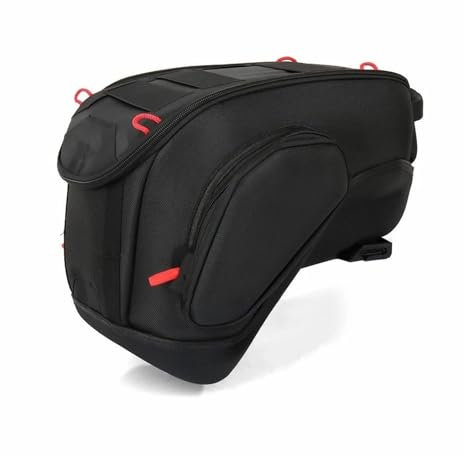 Motorradtasche Gepäcktaschen Für R1300GS R1300 GS R 1300 GS ADV R1300 GS Adventure 2024 2025 Wasserdichter 12L-Tankrucksack Mit Schnellverschluss-Kit In Schwarz Motorradzubehör Motorrad Hecktasche