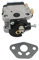 KPJFZFEY Carburatore for Efco Stark 2500S Stark 2500T Stark 2500TR 2318394R 2318560 for WYK-25A WYK-26A 2318505AR Walbro WYL-245 2318955A