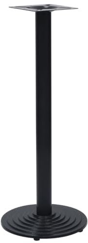 LLEZKBR Accessoires de table - Pieds de table de bistrot - En fonte - Noir - 43 x 107 cm