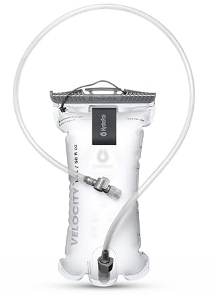 HydraPak Velocity Trinkbehälter (1,5 l, transparent) | Universelle Passform, auslaufsicher, vollständig wendbar, spülmaschinenfest, für Wandern, Camping, Laufen, Radfahren