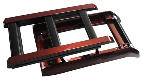 portaequipajes premontado Marco protector de escalera elevable plegable, color rojo Para Land para Rover para Defender 130 2022 2023 2024 2025 Baca Coche