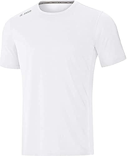 JAKO Herren T-Shirt Run 2.0, Weiß, XL