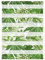 Lichtblick Doppelrollo Klemmfix ohne Bohren mit Motiv, Blätter - Grün, Blickdicht, Made in Germany, Klemmträger 100 cm x 150 cm (B x L)