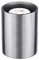 Lights4Living Modern Small Satin Silver Chrome LED Uplighter Table, Floor Lamp Uplighter with Inline Switch (Satin Silver)
