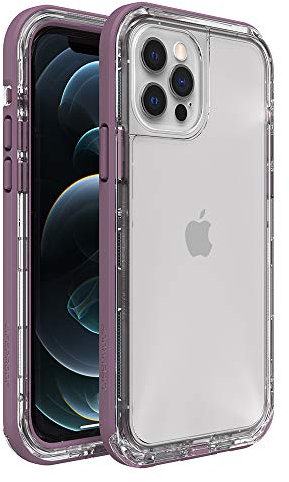 LifeProof Next Series Schutzhülle für iPhone 12 & iPhone 12 Pro, Napa (Transparent/Traube)