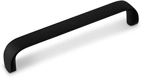 SOTECH Möbelgriff DALE BA 128 mm schwarz mit Textur Bügelgriff Schrankgriff