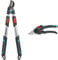 Gardena Astschere TeleCut 650-900 B: Teleskopierbare Bypass-Baumschere, ideal zum Schneiden & Gartenschere ExpertCut: Präzise Baumschere, Bypass-Schneide, max. Schneid-Ø 22 mm, 2-stufige Grifföffnung