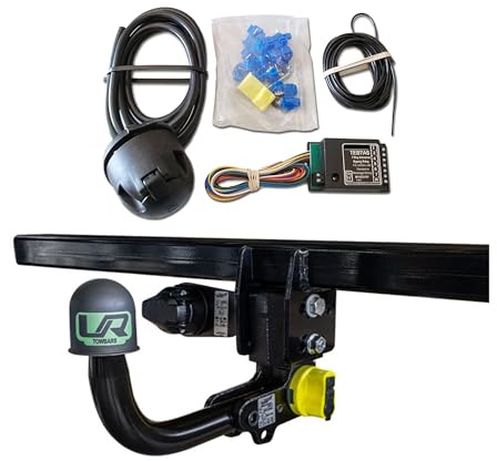 Umbra Rimorchi Abnehmbare Anhängerkupplung 12N Bypass-Relais kompatibel mit VW Transporter T5 Transporter T6 43061/VM