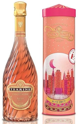 Champagne Tsarine Rose Brut 75cl - City Tour Gift Box