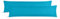 leevitex Kissenbezug Set | 2er Pack | 100% Baumwolle | Jersey | Kissenbezüge | Seitenschläferkissen | Kissenhülle | Nackenkissenbezug | Türkis/Ocean, 40 x 145 cm