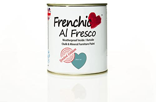 Frenchic Al Fresco, Dive In!, Pintura mineral y tiza para muebles, resistente a la intemperie, para interior/exterior, edición limitada (500 ml)