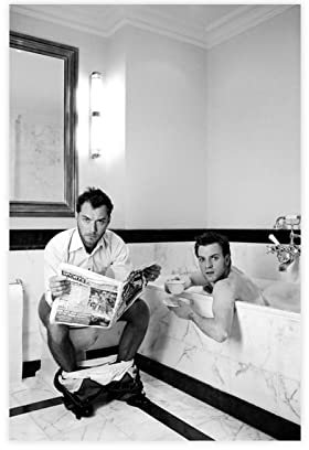 RIPEX Jude Law Art Poster Leinwand Poster Schlafzimmer Dekor Sport Landschaft Büro Zimmer Dekor Geschenk ohne Rahmen Stil 50 x 75 cm